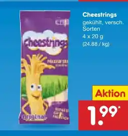 Netto Marken-Discount Cheestrings Mozzarella Angebot