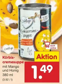 Netto Marken-Discount Lieblings Kürbiscremesuppe Angebot