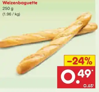 Netto Marken-Discount Netto Backstube Weizenbaguette Angebot