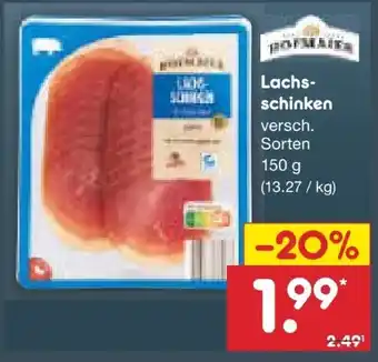 Netto Marken-Discount Hofmaier Lachsschinken Angebot