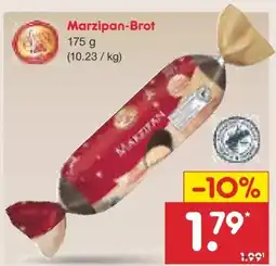 Netto Marken-Discount Santa Claus in Town Marzipan-Brot Angebot