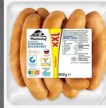 PENNY Mühlenhof Schinkenbockwurst XXL Angebot