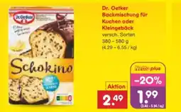 Netto Marken-Discount Dr. Oetker Schokino Kuchen Angebot