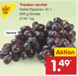 Netto Marken-Discount MarktTag Trauben Angebot