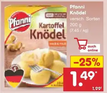 Netto Marken-Discount Pfanni Knödel Angebot