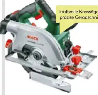 BayWa Bosch Akku-Handkreissäge UniversalCirc 18V-53 Angebot