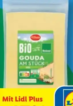 Lidl Milbona Bio Käse am Stück Angebot
