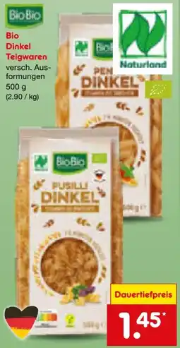 Netto Marken-Discount BioBio Bio Dinkel Fusilli Angebot