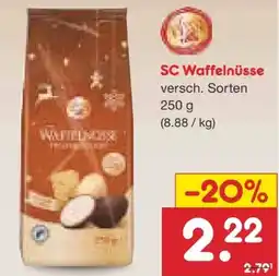 Netto Marken-Discount Santa Claus in Town Waffelnüsse Angebot