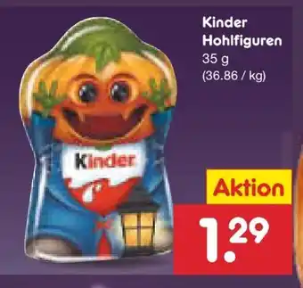 Netto Marken-Discount Ferrero Kinder Schokolade Hohlfigur Angebot