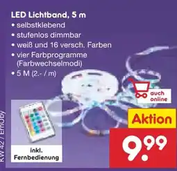 Netto Marken-Discount Star-Q LED-Lichtband Angebot
