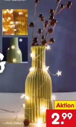 Netto Marken-Discount Dekor LED-Lichterdraht Angebot