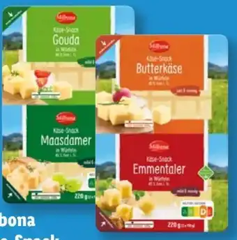 Lidl Milbona Käse-Snack in Würfeln Angebot