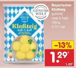 Netto Marken-Discount Genuss Welt Kloßteig Vegan Angebot