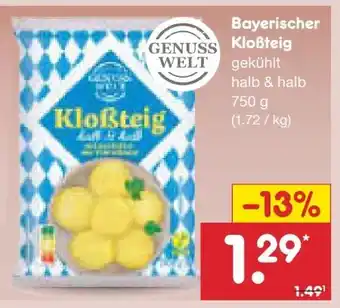 Netto Marken-Discount Genuss Welt Kloßteig Vegan Angebot