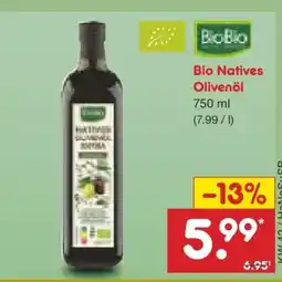 Netto Marken-Discount BioBio Natives Bio Olivenöl Angebot