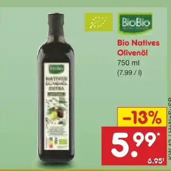 Netto Marken-Discount BioBio Natives Bio Olivenöl Angebot