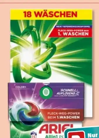 PENNY Ariel Universalwaschmittel Pulver Angebot