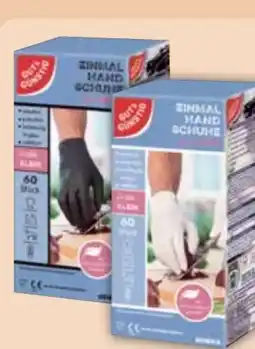 E-Center Gut & Günstig Einmalhandschuhe Nitril Angebot