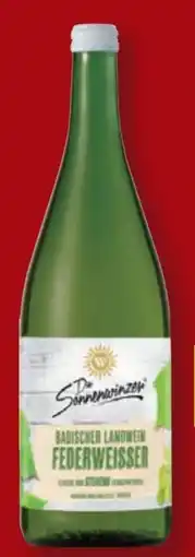 Lidl Badischer Winzerkeller Die Sonnenwinzer Landwein Federweißer Angebot