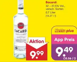 Netto Marken-Discount Bacardi Carta Blanca Angebot