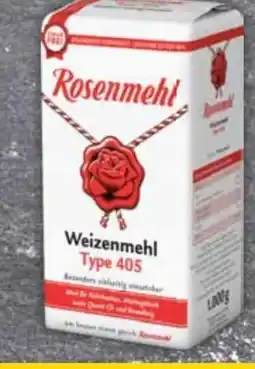 E-Center Rosenmehl Weizenmehl Angebot