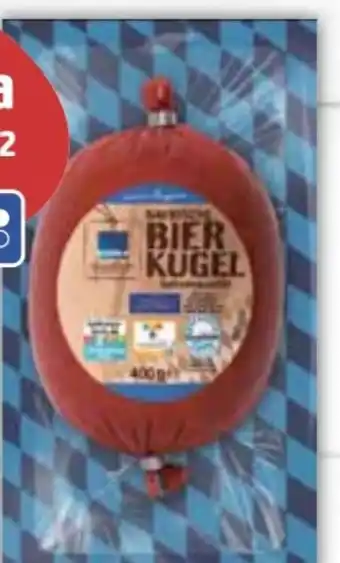 E-Center Edeka Heimatliebe Bayrische Bierkugel Angebot