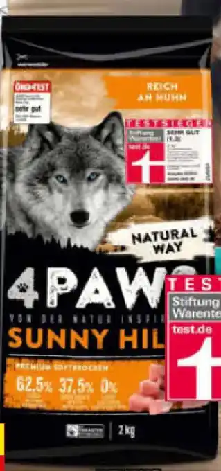Netto Marken-Discount 4Paws Hundetrockennahrung Angebot