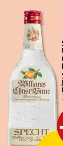 PENNY Specht Obstbrennerei Williams Christ Birne Angebot