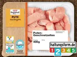 nahkauf Rewe Regional Puten-Geschnetzeltes Angebot