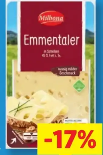 Lidl Milbona Emmentaler Angebot