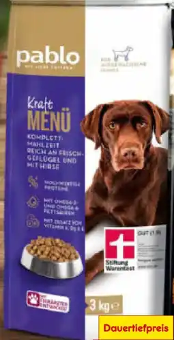 Netto Marken-Discount Pablo Hundenahrung Kraftmenü Angebot