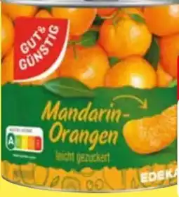 Edeka Gut & Günstig Mandarin-Orangen Angebot