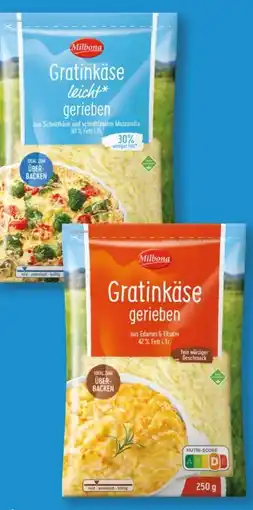 Lidl Milbona Gratinkäse Gerieben Angebot