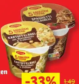 Lidl Maggi 5 Minuten Terrine Angebot