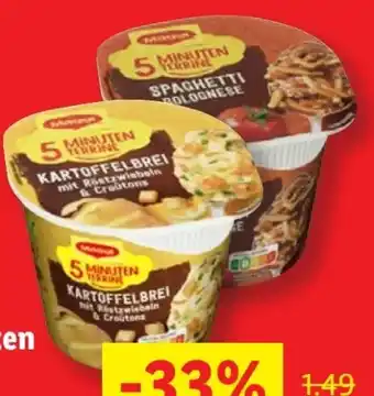Lidl Maggi 5 Minuten Terrine Angebot