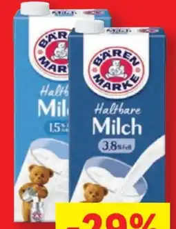 Lidl Bärenmarke Haltbare Milch Angebot