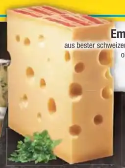 E-Center Emmentaler Switzerland Hartkäse Angebot