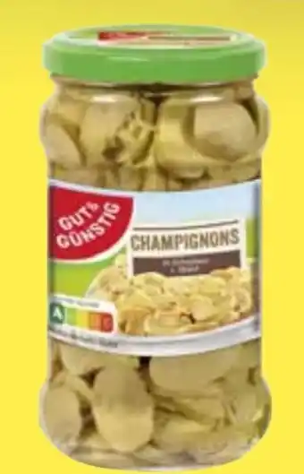 Edeka Gut & Günstig Champignons Angebot