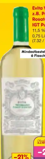 Netto Marken-Discount Evita Primitivo Rosato Puglia Angebot