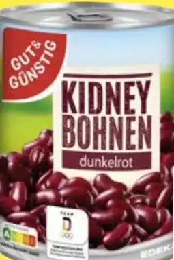 Edeka Gut & Günstig Kidneybohnen Angebot