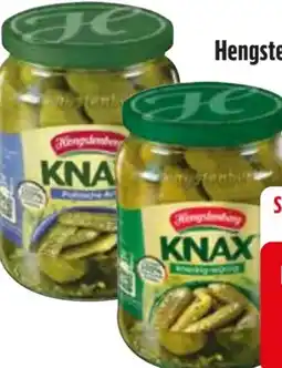 Edeka Hengstenberg Knax Gewürzgurken Angebot