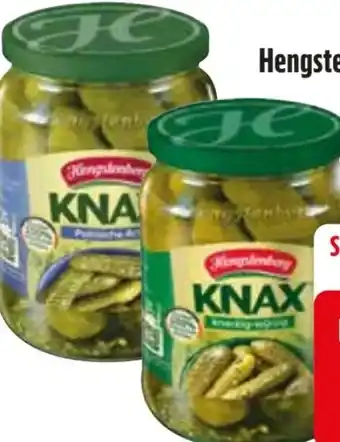 Edeka Hengstenberg Knax Gewürzgurken Angebot
