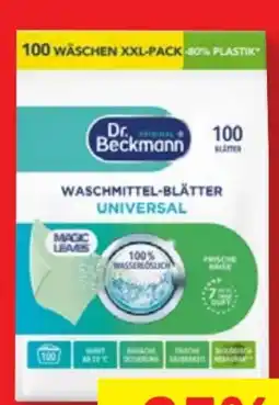 Lidl Dr. Beckmann Waschmittel-Blätter XXL Angebot