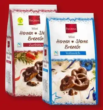 Lidl Favorina Mini-Sterne-Herzen-Brezeln Angebot