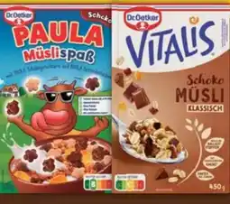 E-Center Dr. Oetker Vitalis Schoko Müsli Angebot