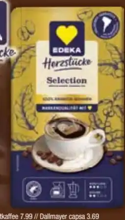 E-Center Edeka Herzstücke Röstkaffee Selection Gemahlen Angebot