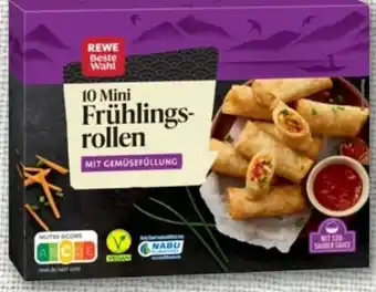 nahkauf Rewe Beste Wahl 10 Mini Frühlingsrollen Angebot