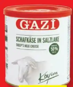 Lidl Gazi Schafskäse in Salzlake Angebot