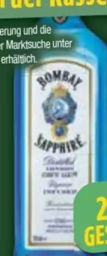 E-Center Bombay Sapphire Dry Gin Angebot